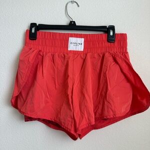 Aerie Offline High Waisted Hugger Shorts Sz M